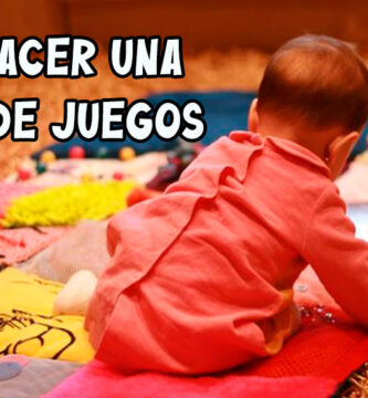 como hacer una manta de juegos casera para bebe